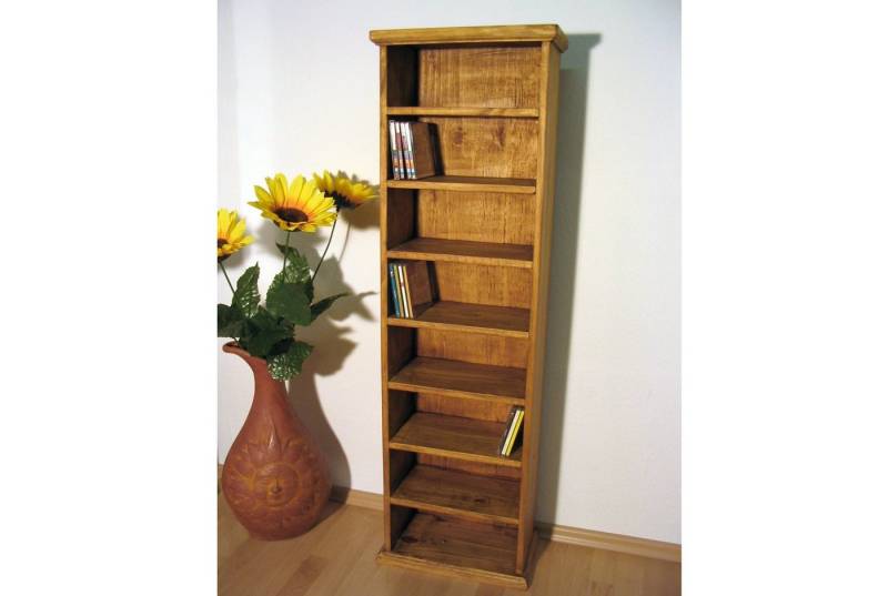1a Direktimport Media-Regal Mexico Möbel CD Regal Ständer - Pinie Kiefer Massivholz - Landhausstil 1a Direktimport Media-Regal Mexico Möbel CD Regal Ständer - Pinie Kiefer Massivholz - Landhausstil von 1a Direktimport