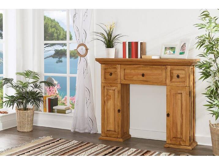 1a Direktimport Sideboard Mexico Möbel Kaminumrandung Konsolentisch - Pinie Massivholz - Landhau von 1a-Direktimport