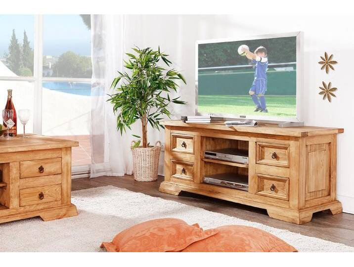 1a Direktimport TV-Board Mexico Möbel Fernsehtisch TV Kommode - Pinie massiv - Landhausstil, braun 1a Direktimport TV-Board Mexico Möbel Fernsehtisch TV Kommode - Pinie massiv - Landhausstil, braun von 1a-Direktimport