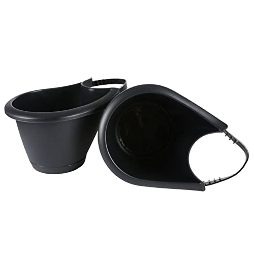 1a-Handelsagentur Buri 2er-Set Regenrohr Pflanztopf Blumentopf Pflanzengefäß Fallrohr Dachrinne Garten 1a-Handelsagentur Buri 2er-Set Regenrohr Pflanztopf Blumentopf Pflanzengefäß Fallrohr Dachrinne Garten von Prosperplast