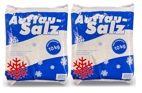 1a-Handelsagentur 2x10kg Streusalz im Sack 20kg Auftausalz Tausalz Streumittel Steinsalz Salz von 1a-Handelsagentur