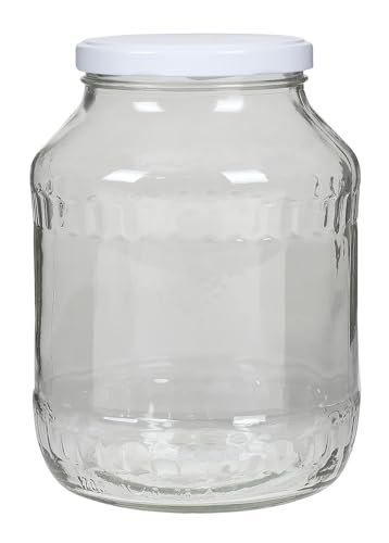 1a-Handelsagentur Einmachglas 1,7 L Vorratsglas Einweckglas Konservenglas Gurkenglas Schraubdeckel von 1a-Handelsagentur