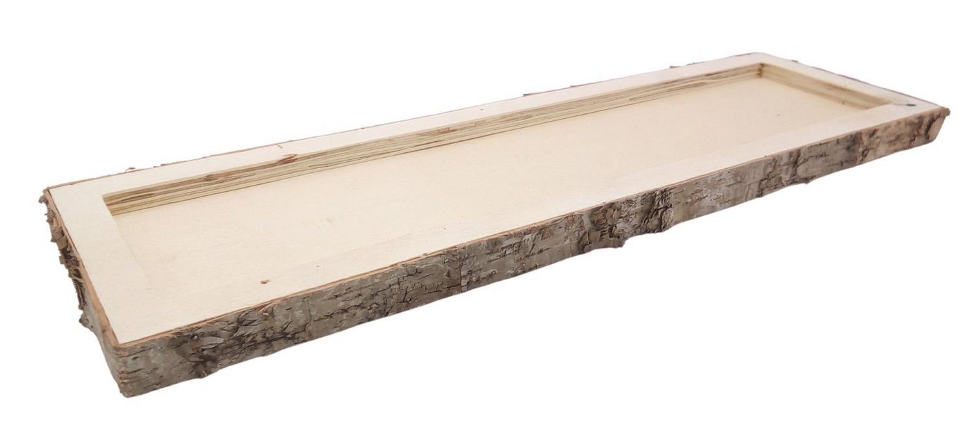 BURI Kerzenständer Dekotablett Holztablett Kerzenhalter Tischdeko Weihnachtsdeko von BURI