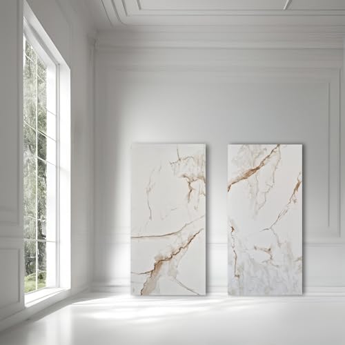 Fliesen Marmoroptik weiß braun Galaxy Satvario Matt 60×120 cm von 1a Sales & Trading