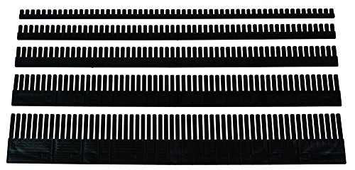 10 Stück Steck-Trennstege 70 mm hoch, 1,15 m. lang - für Paletten, Lagerbehälter, Schubladen, etc., aus PP von 1a-TopStore