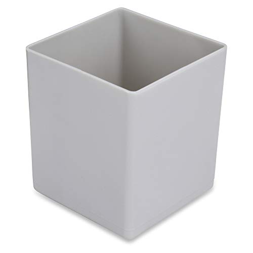 1a-TopStore 10 STK. Einsatzkästen Einsatzboxen Schubladen-Einsatzkasten Sortierboxen, 32 Größen, 5 Farben (grau, 54x54x63 mm) von 1a-TopStore