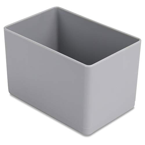 1a-TopStore 10 STK. Einsatzkästen Einsatzboxen Schubladen-Einsatzkasten Sortierboxen, 32 Größen, 5 Farben (grau, 80x53x54 mm) von 1a-TopStore