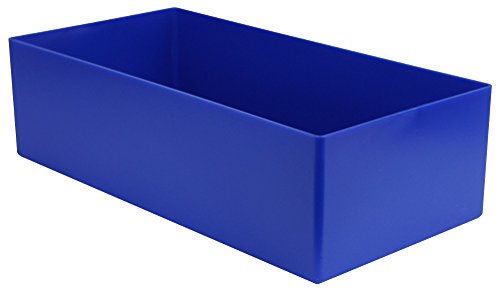 25 Stk. Profi-Schubladen-Einsatzkasten, XXL Größe 63/6, Sonderfarbe BLAU, 216x108x63 mm (LxBxH) von 1a-TopStore