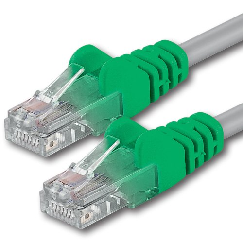 1aTTack.de 20m - Crossover - 1 Stück - CAT.6 CAT6 Ethernet-Lan-Netzwerk-Kabel 1000 Mbit/s Patchkabel von 1aTTack.de