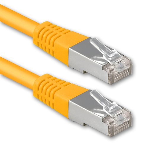 1aTTack.de 30m gelb - 1 Stück Cat.6 Patchkabel Netzwerkkabel CAT6 S-FTP Gigabit Lan PIMF CAT 6 Kupfer CU Halogenfrei Internet DSL Spielkonsole Smart TV 1aTTack.de 30m gelb - 1 Stück Cat.6 Patchkabel Netzwerkkabel CAT6 S-FTP Gigabit Lan PIMF CAT 6 Kupfer CU Halogenfrei Internet DSL Spielkonsole Smart TV von 1aTTack.de