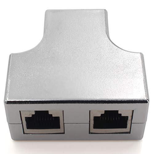 1aTTack.de Cat. 5e Patchkabeladapter Netzwerkkabel Verbinder Adpater RJ45 Buchse 2X Buchse kompatibel mit Cat5 Cat6 Cat7 Cat8 1 Stück 1aTTack.de Cat. 5e Patchkabeladapter Netzwerkkabel Verbinder Adpater RJ45 Buchse 2X Buchse kompatibel mit Cat5 Cat6 Cat7 Cat8 1 Stück von 1aTTack.de