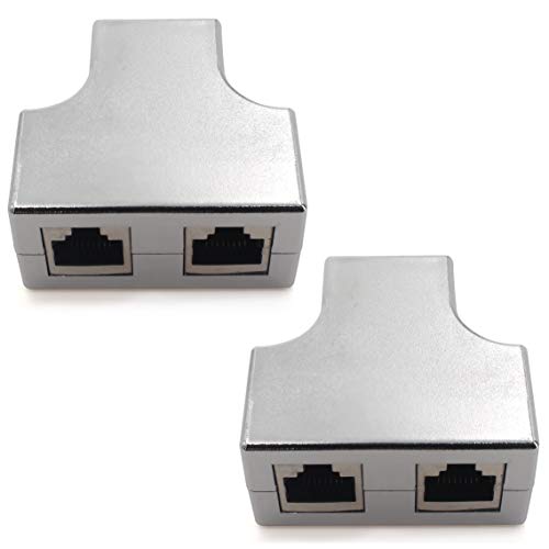 1aTTack.de Cat. 5e Patchkabeladapter Netzwerkkabel Verbinder Adpater RJ45 Buchse 2X Buchse kompatibel mit Cat5 Cat6 Cat7 Cat8 2 Stück 1aTTack.de Cat. 5e Patchkabeladapter Netzwerkkabel Verbinder Adpater RJ45 Buchse 2X Buchse kompatibel mit Cat5 Cat6 Cat7 Cat8 2 Stück von 1aTTack.de