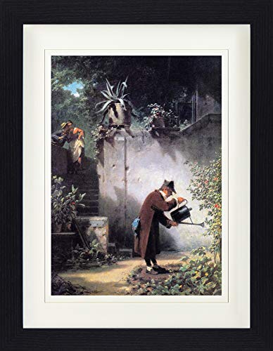 1art1 Carl Spitzweg Poster Der Blumenfreund, 1855 Gerahmtes Bild Mit Edlem Passepartout | Wand-Bilder | Im Bilderrahmen 40x30 cm 1art1 Carl Spitzweg Poster Der Blumenfreund, 1855 Gerahmtes Bild Mit Edlem Passepartout | Wand-Bilder | Im Bilderrahmen 40x30 cm von 1art1