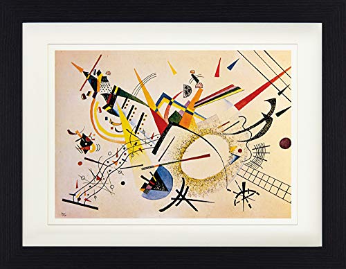 1art1 Wassily Kandinsky Poster Komposition, 1922 Gerahmtes Bild Mit Edlem Passepartout | Wand-Bilder | Im Bilderrahmen 40x30 cm 1art1 Wassily Kandinsky Poster Komposition, 1922 Gerahmtes Bild Mit Edlem Passepartout | Wand-Bilder | Im Bilderrahmen 40x30 cm von 1art1