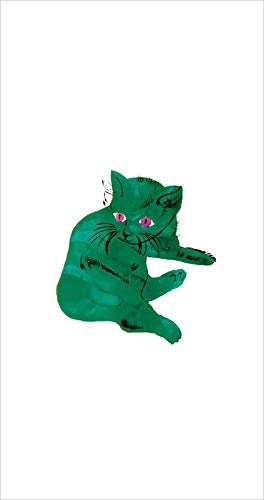 Andy Warhol Poster Green Cat, C. 1954 Kunstdruck Bild 36x28 cm von 1art1