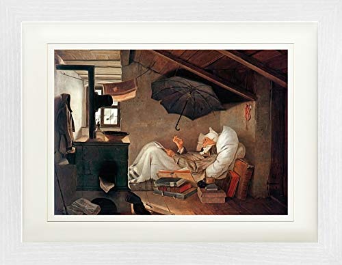 1art1 Carl Spitzweg Poster Der Arme Poet Gerahmtes Bild Mit Edlem Passepartout | Wand-Bilder | Im Bilderrahmen 40x30 cm 1art1 Carl Spitzweg Poster Der Arme Poet Gerahmtes Bild Mit Edlem Passepartout | Wand-Bilder | Im Bilderrahmen 40x30 cm von 1art1