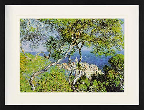 1art1 Claude Monet Poster Bordighera, 1884 Gerahmtes Bild Mit Edlem Passepartout | Wand-Bilder | Im Bilderrahmen 80x60 cm 1art1 Claude Monet Poster Bordighera, 1884 Gerahmtes Bild Mit Edlem Passepartout | Wand-Bilder | Im Bilderrahmen 80x60 cm von 1art1