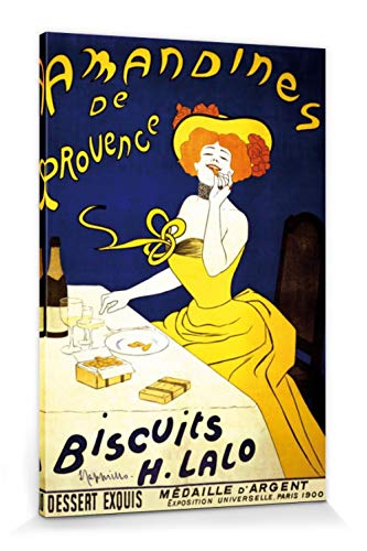 1art1 Leonetto Cappiello Poster Amandines de Provence, 1900 Bilder Leinwand-Bild Auf Keilrahmen | XXL-Wandbild Poster Kunstdruck Als Leinwandbild 180x120 cm von 1art1