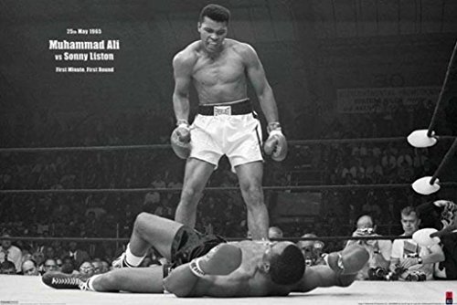 1art1 39065 Muhammad Ali - Vs. Sonny Liston VI Poster 91 x 61 cm von Pyramid America