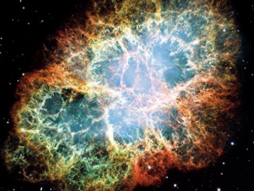 1art1 Der Weltraum Poster Krebsnebel, Nach Der Supernova Bilder Leinwand-Bild Auf Keilrahmen | XXL-Wandbild Poster Kunstdruck Als Leinwandbild 80x60 cm 1art1 Der Weltraum Poster Krebsnebel, Nach Der Supernova Bilder Leinwand-Bild Auf Keilrahmen | XXL-Wandbild Poster Kunstdruck Als Leinwandbild 80x60 cm von 1art1