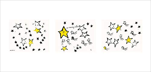 Andy Warhol Poster So Many Stars, C.1958 (Triptych) Kunstdruck Bild 90x30 cm von 1art1