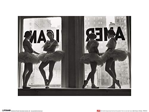 1art1 Ballett Poster Tänzerinnen Auf Der Fensterbank des Proberaums Kunstdruck Bild 40x30 cm von 1art1