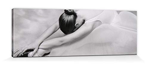 1art1 Ballett Poster Primaballerina Assoluta Bilder Leinwand-Bild Auf Keilrahmen | XXL-Wandbild Poster Kunstdruck Als Leinwandbild 120x40 cm von 1art1
