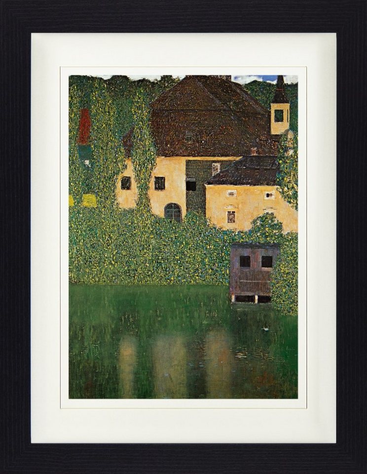 1art1 Bild mit Rahmen Gustav Klimt - Schloss Kammer Am Attersee I, 1910 von 1art1