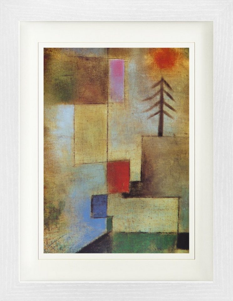 1art1 Bild mit Rahmen Paul Klee - Kleines Tannenbild, 1922 von 1art1