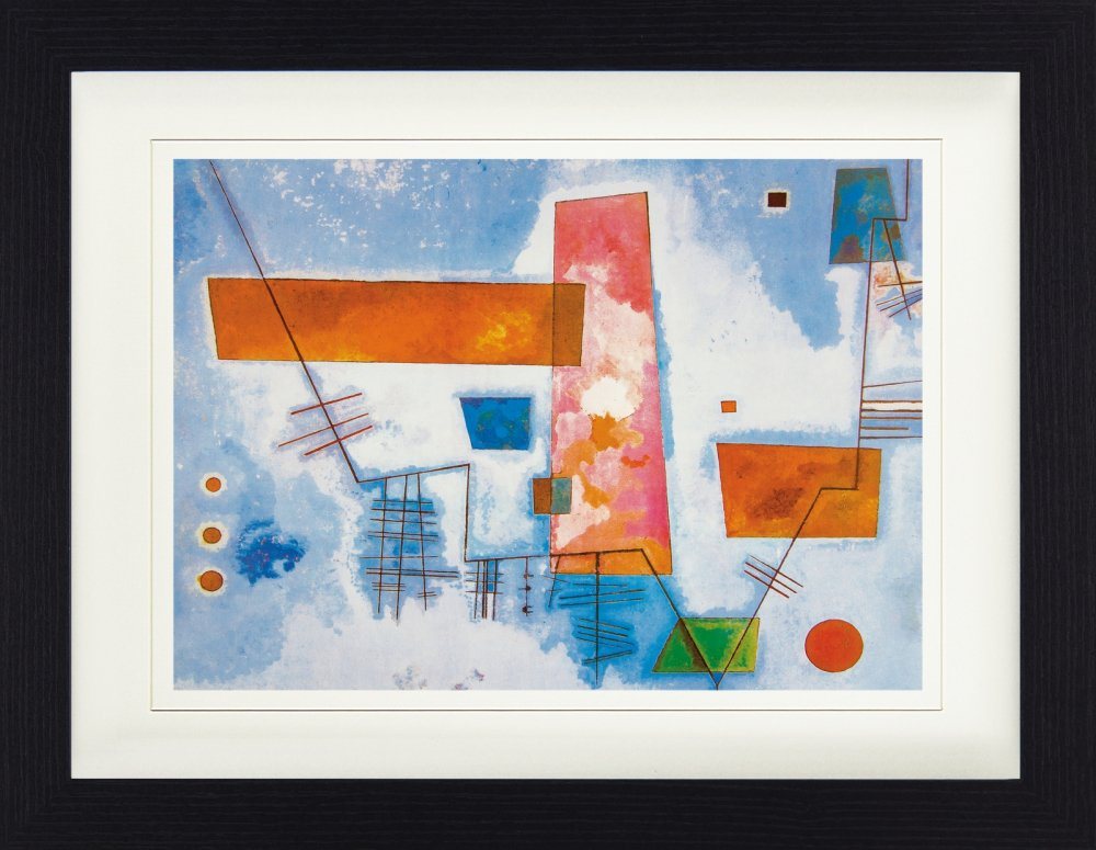 1art1 Bild mit Rahmen Wassily Kandinsky - Eckige Struktur, 1929 von 1art1