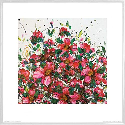 1art1 Blumen Poster Kunstdruck Bild und Kunststoff-Rahmen - This Scent Will Last A Lifetime 2, Clare Sykes (40 x 40cm) von 1art1