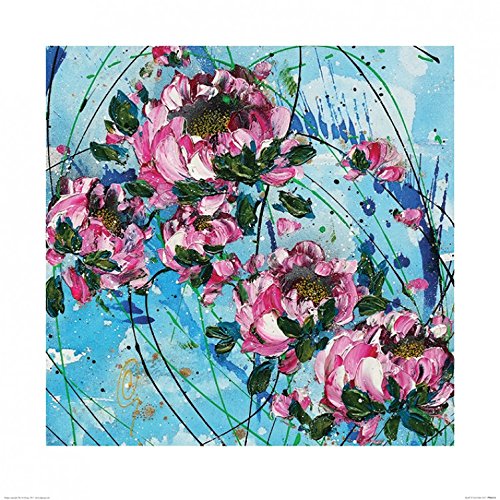 1art1 Blumen Poster Skyfall, Clare Sykes Kunstdruck Bild 60x60 cm von 1art1