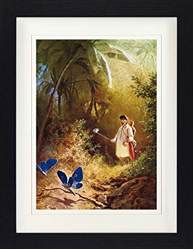 1art1 Carl Spitzweg Poster Der Schmetterlingsjäger, 1840 Gerahmtes Bild Mit Edlem Passepartout | Wand-Bilder | Im Bilderrahmen 40x30 cm 1art1 Carl Spitzweg Poster Der Schmetterlingsjäger, 1840 Gerahmtes Bild Mit Edlem Passepartout | Wand-Bilder | Im Bilderrahmen 40x30 cm von 1art1