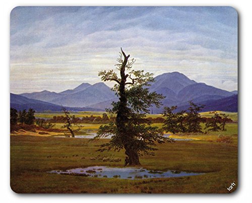 1art1 Caspar David Friedrich Der Einsame Baum, 1822 Mauspad 23x19 cm 1art1 Caspar David Friedrich Der Einsame Baum, 1822 Mauspad 23x19 cm von 1art1