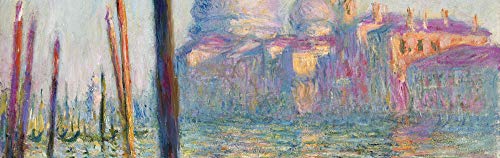 1art1 Claude Monet Der Canal Grande, 1904, 1-Teilig Fototapete Poster-Tapete 250x79 cm von 1art1