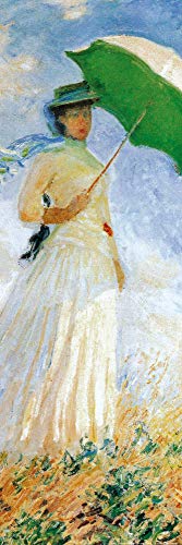 1art1 Claude Monet Poster Frau Mit Sonnenschirm, 1886 Kunstdruck Bild 91x30 cm von 1art1