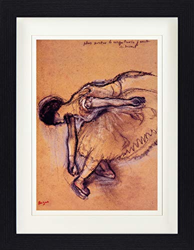 1art1 Edgar Degas Poster Tänzerin Gerahmtes Bild Mit Edlem Passepartout | Wand-Bilder | Im Bilderrahmen 40x30 cm 1art1 Edgar Degas Poster Tänzerin Gerahmtes Bild Mit Edlem Passepartout | Wand-Bilder | Im Bilderrahmen 40x30 cm von 1art1