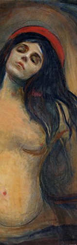 1art1 Edvard Munch Madonna, 1894-1895, 1-Teilig Fototapete Poster-Tapete 250x79 cm von 1art1