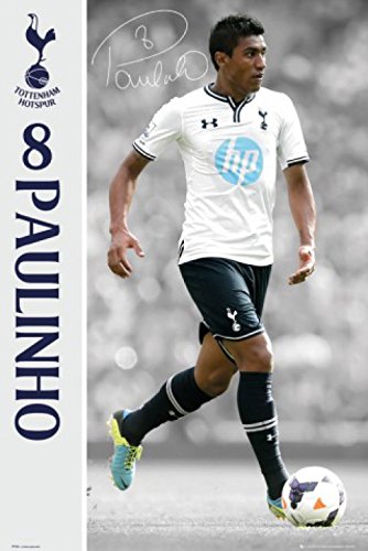 Fußball Poster Tottenham Hotspur, Paulinho 13/14 Plakat | Bild 91x61 cm von 1art1