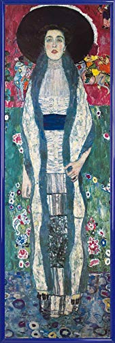 1art1 Gustav Klimt Poster Kunstdruck Bild und Kunststoff-Rahmen - Adele Bloch Bauer, 1912 (91 x 30cm) von 1art1