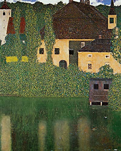 1art1 Gustav Klimt Poster Schloss Kammer Am Attersee I, 1910 Kunstdruck Bild 50x40 cm von 1art1
