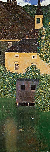 1art1 Gustav Klimt Poster Schloss Kammer Am Attersee I, 1910 Kunstdruck Bild 91x30 cm von 1art1