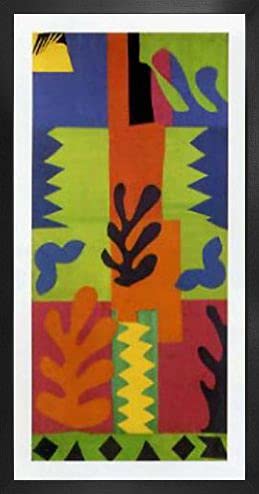 Henri Matisse Poster Kunstdruck Bild und MDF-Rahmen - Die Schraube (100 x 50cm) von 1art1