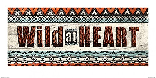 1art1 Inspiration Poster Wild at Heart, Barry Goodman Kunstdruck Bild 100x50 cm von 1art1