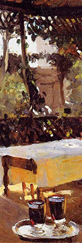 1art1 John Singer Sargent Poster Zwei Weingläser, 1874 Kunstdruck Bild 158x53 cm von 1art1