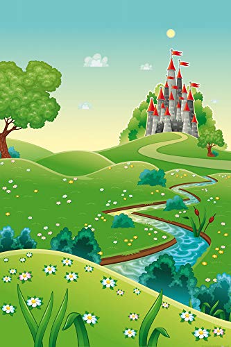 1art1 Kinderwelten XXL Poster Der Weg Zu Meinem Schloss Plakat | Bild 120x80 cm von 1art1