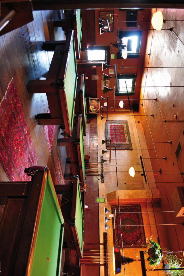 1art1 Poster Billard Kunstdruck Bild - Pool Saloon (120 x 180 cm) von 1art1