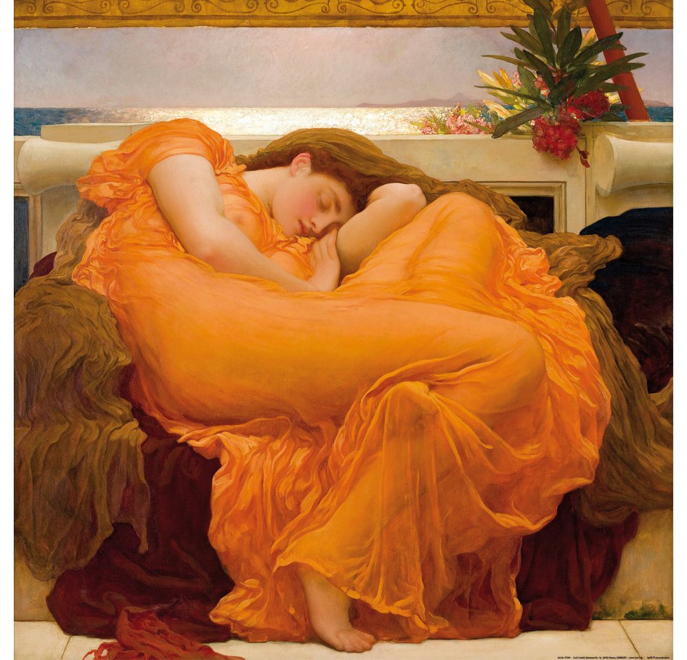 1art1 Kunstdruck Frederic Lord Leighton Kunstdruck Bild - Flaming June, 1895 1art1 Kunstdruck Frederic Lord Leighton Kunstdruck Bild - Flaming June, 1895 von 1art1