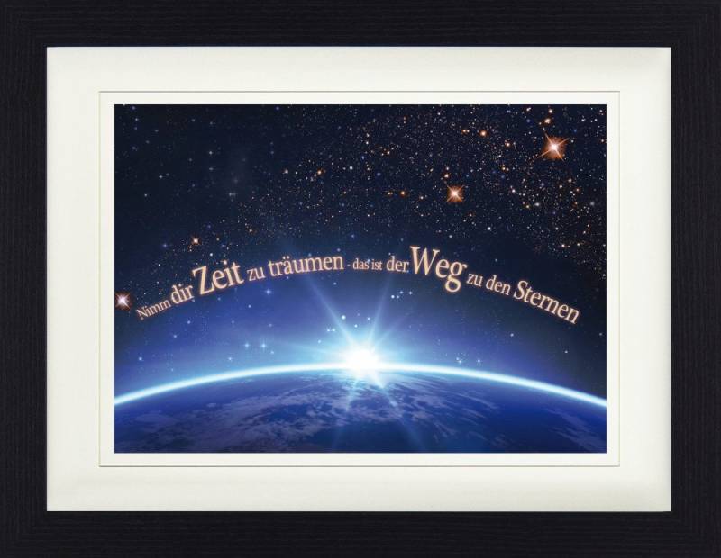 1art1 Poster Motivation Gerahmtes Bild Mit Edlem Passepartout von 1art1