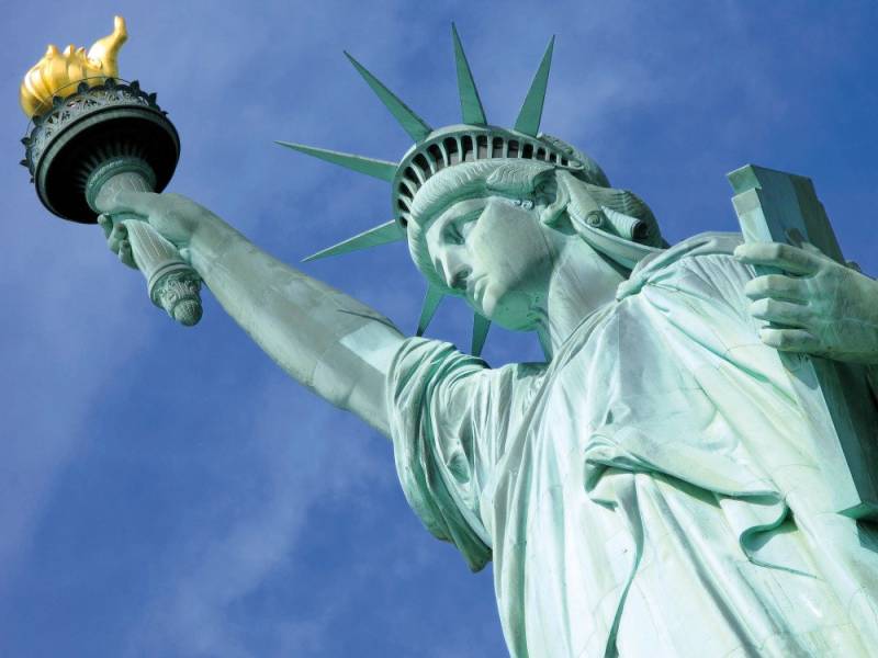 1art1 Poster New York Kunstdruck Bild - Freiheitsstatue, Independence (60 x 80 cm) von 1art1